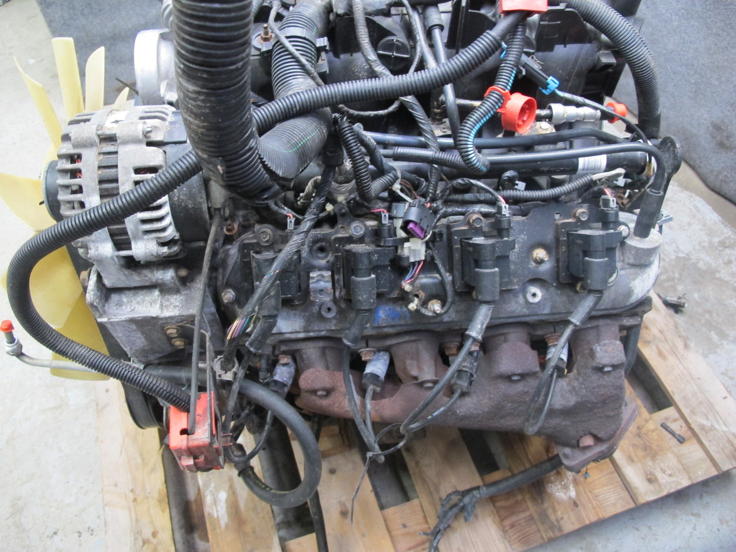 2003-2007 Hummer H2 6.0L V8 LQ4 Complete Engine Motor VIN U 8TH Digit