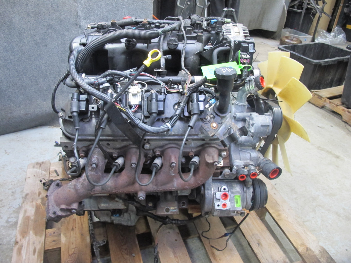 2003-2007 Hummer H2 6.0L V8 LQ4 Complete Engine Motor VIN U 8TH Digit