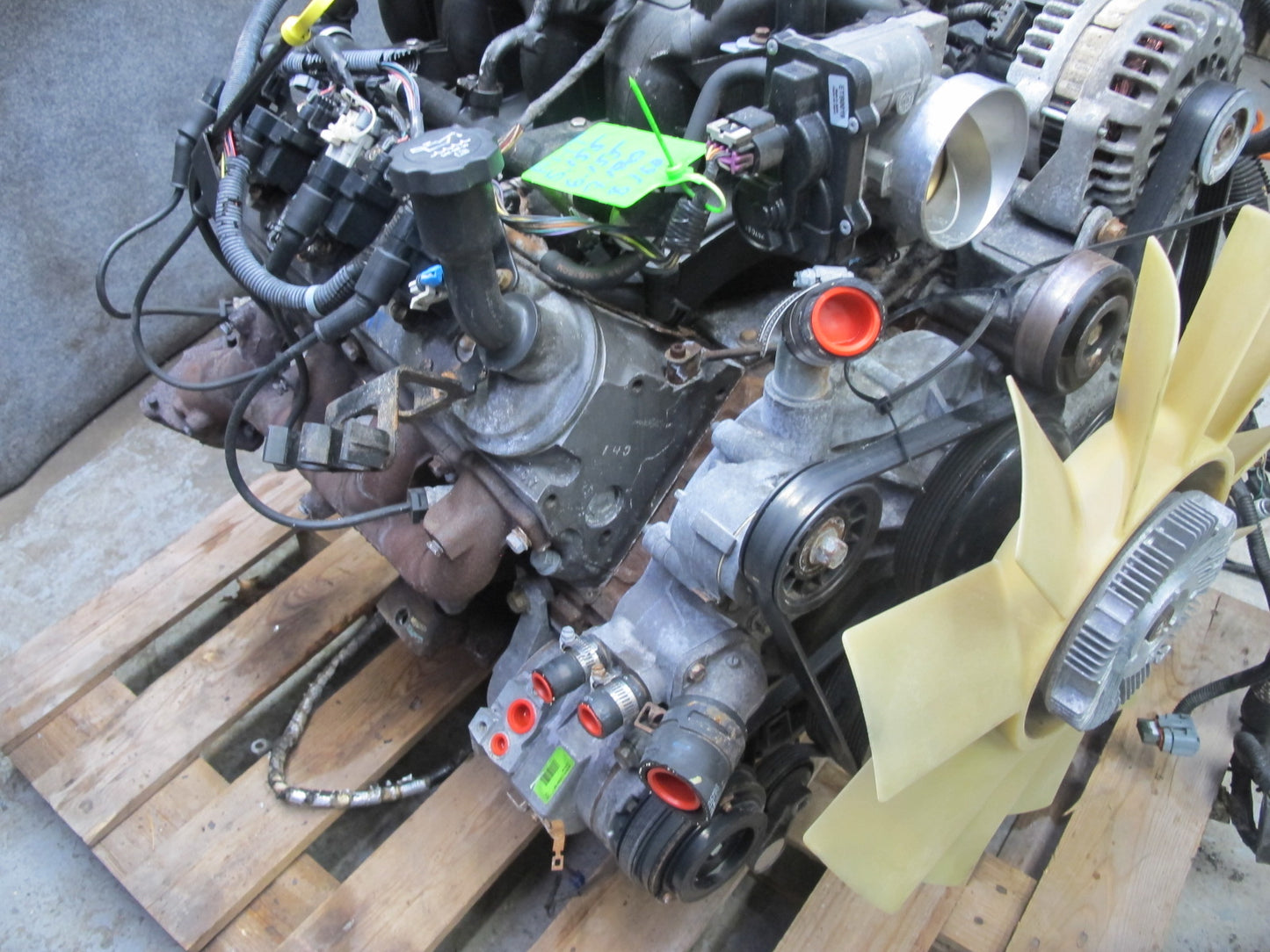 2003-2007 Hummer H2 6.0L V8 LQ4 Complete Engine Motor VIN U 8TH Digit