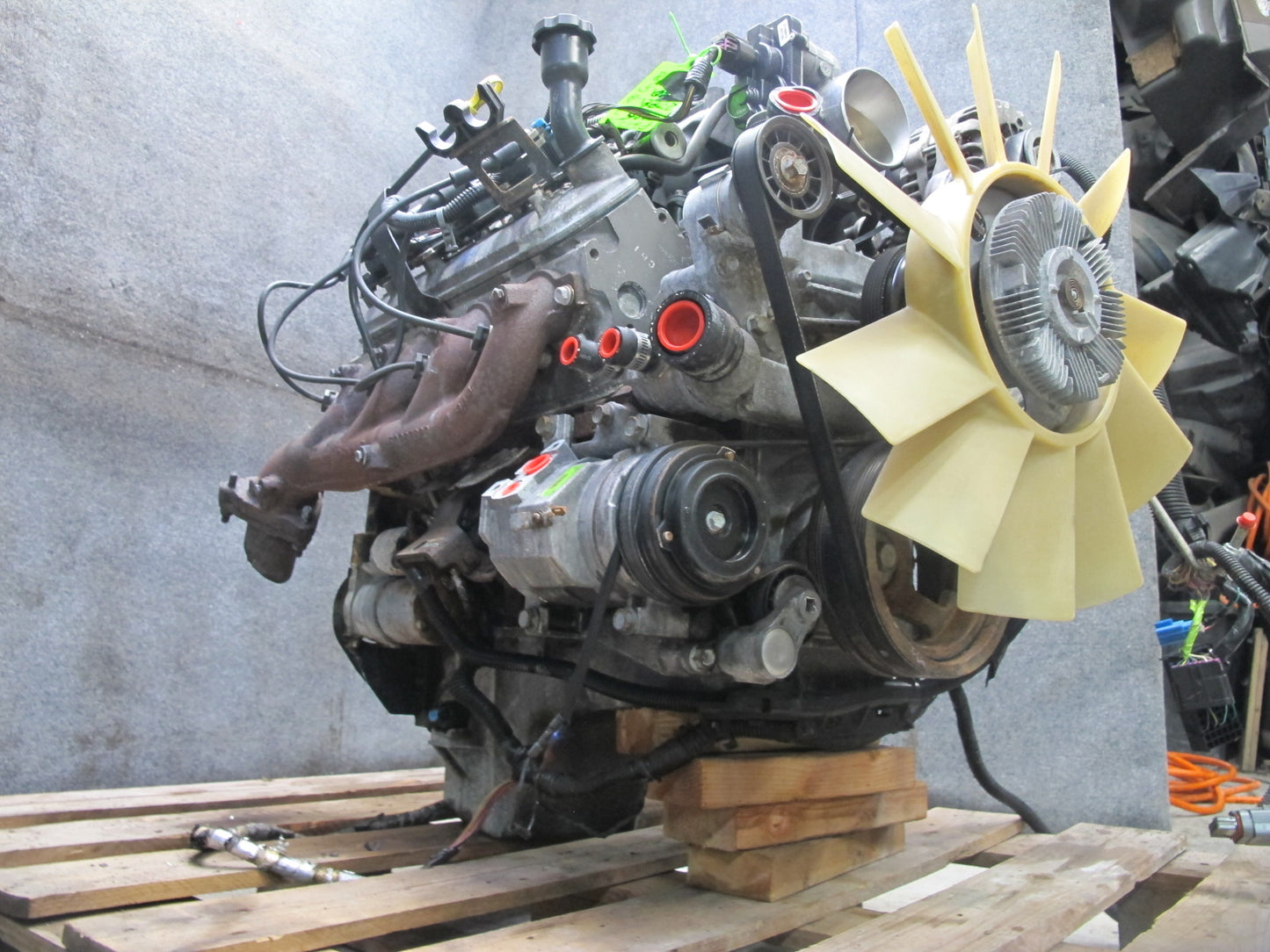 2003-2007 Hummer H2 6.0L V8 LQ4 Complete Engine Motor VIN U 8TH Digit