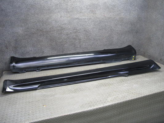 02-05 Lexus Z40 SC430 Set of 2 Left & Right Side Skirt Rocker Panel Black OEM