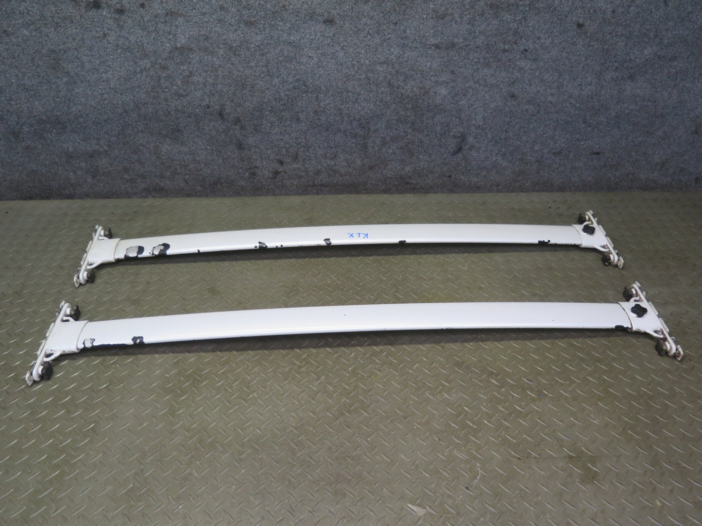 2003-2007 Lexus UZJ100L LX470 Left & Right Roof Luggage Rack Rail Cross Bar Set