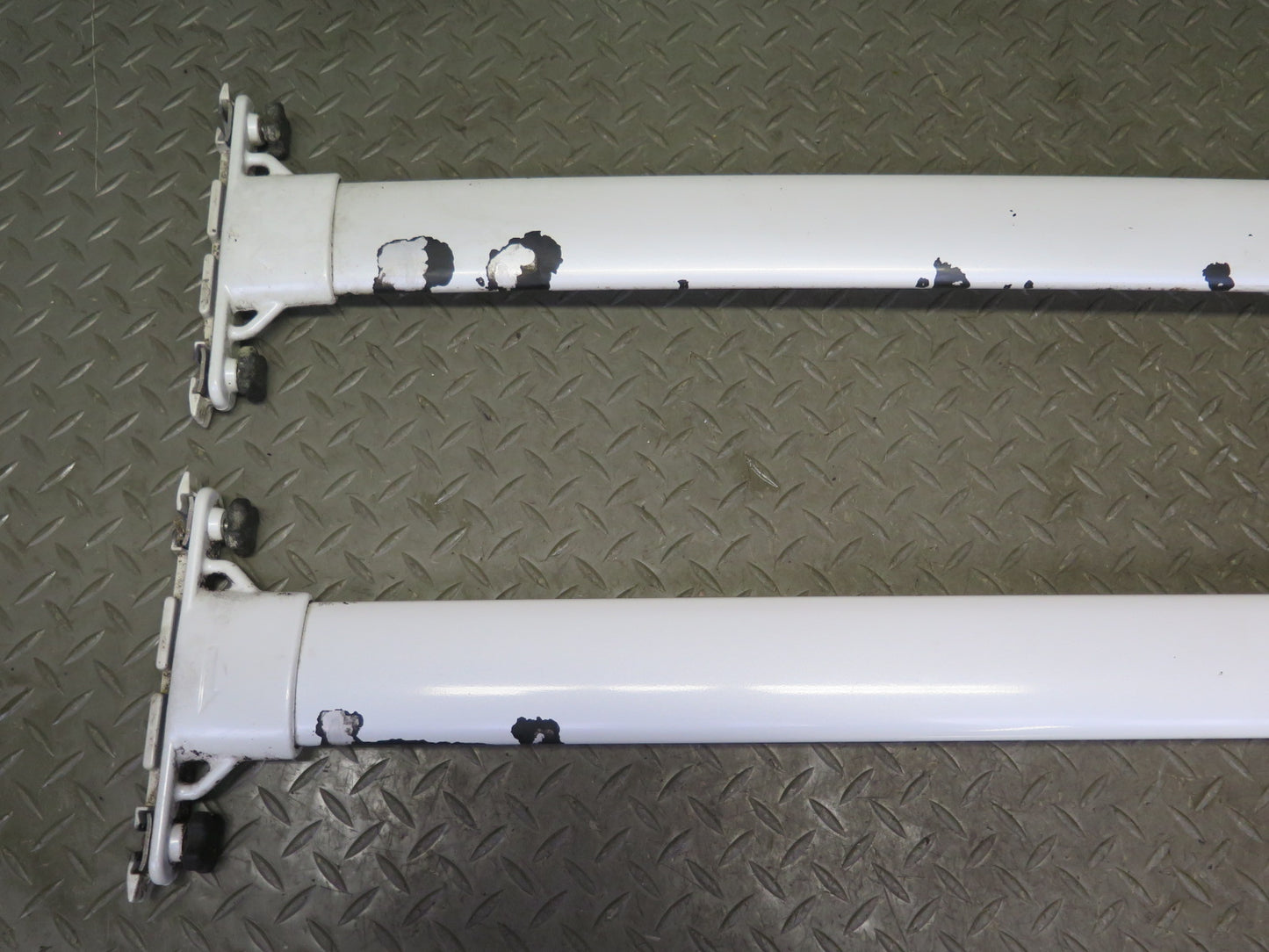 2003-2007 Lexus UZJ100L LX470 Left & Right Roof Luggage Rack Rail Cross Bar Set