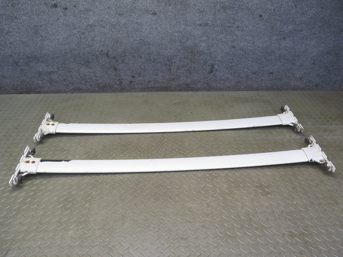 2003-2007 Lexus UZJ100L LX470 Left & Right Roof Luggage Rack Rail Cross Bar Set