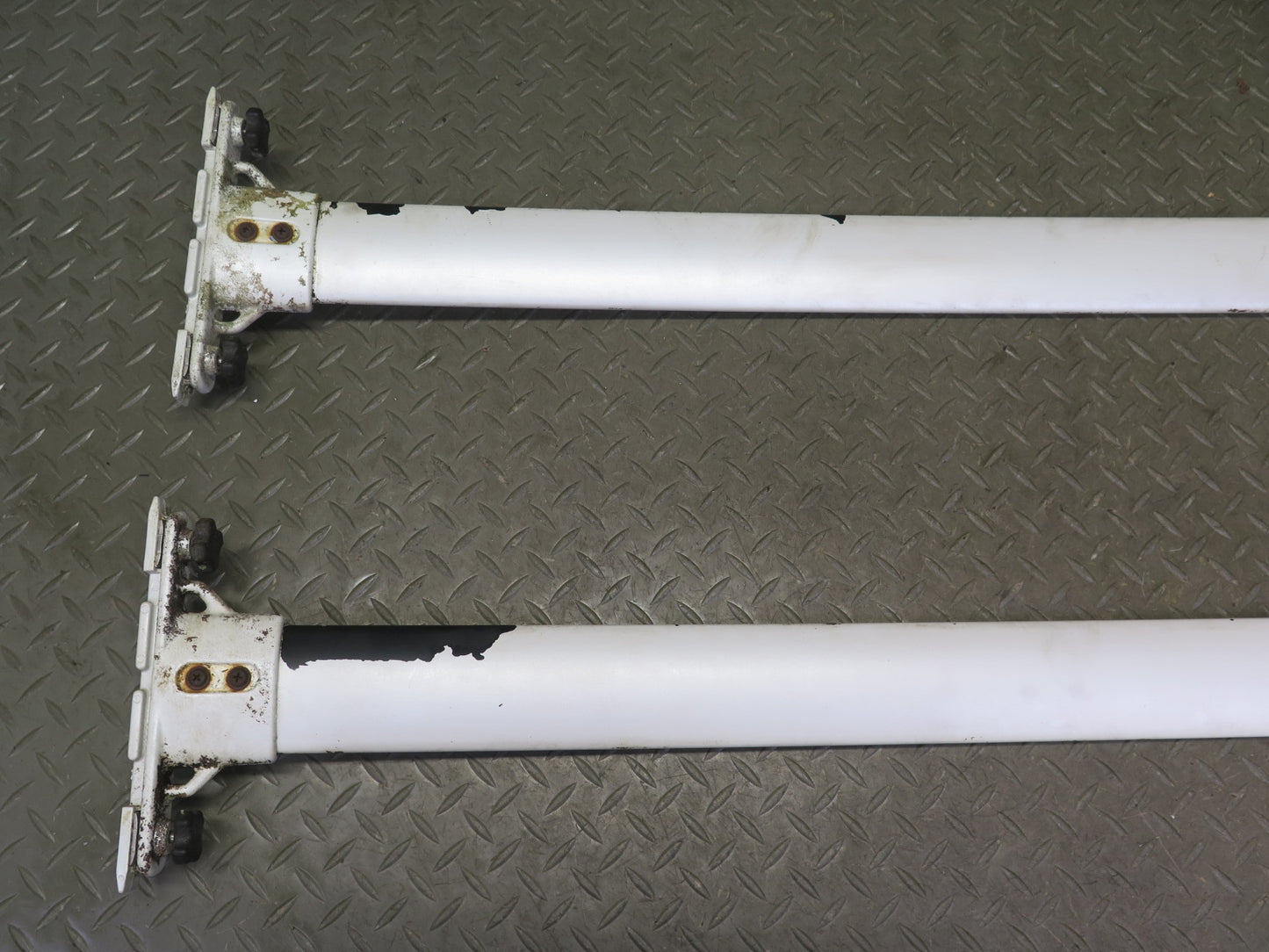 2003-2007 Lexus UZJ100L LX470 Left & Right Roof Luggage Rack Rail Cross Bar Set