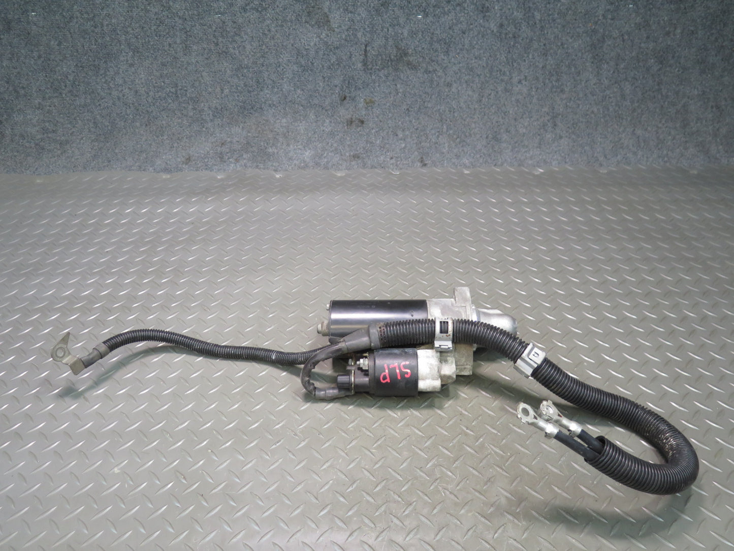 03-06 Mercedes R230 SL500 Engine Starter Motor w Ground Wire 130K OEM