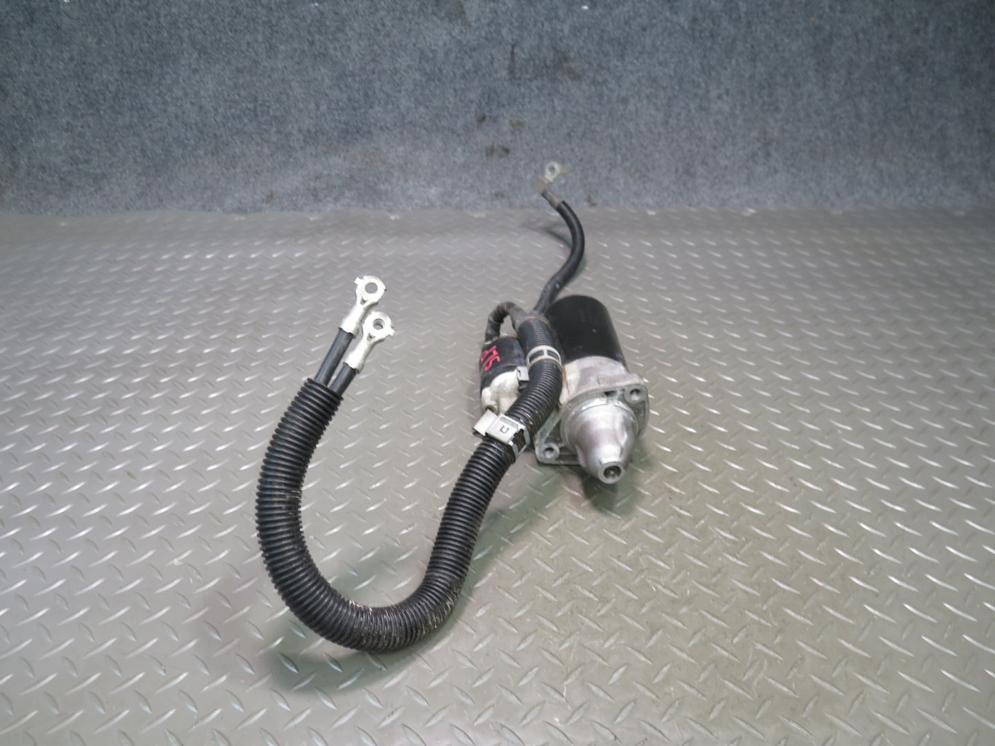 03-06 Mercedes R230 SL500 Engine Starter Motor w Ground Wire 130K OEM