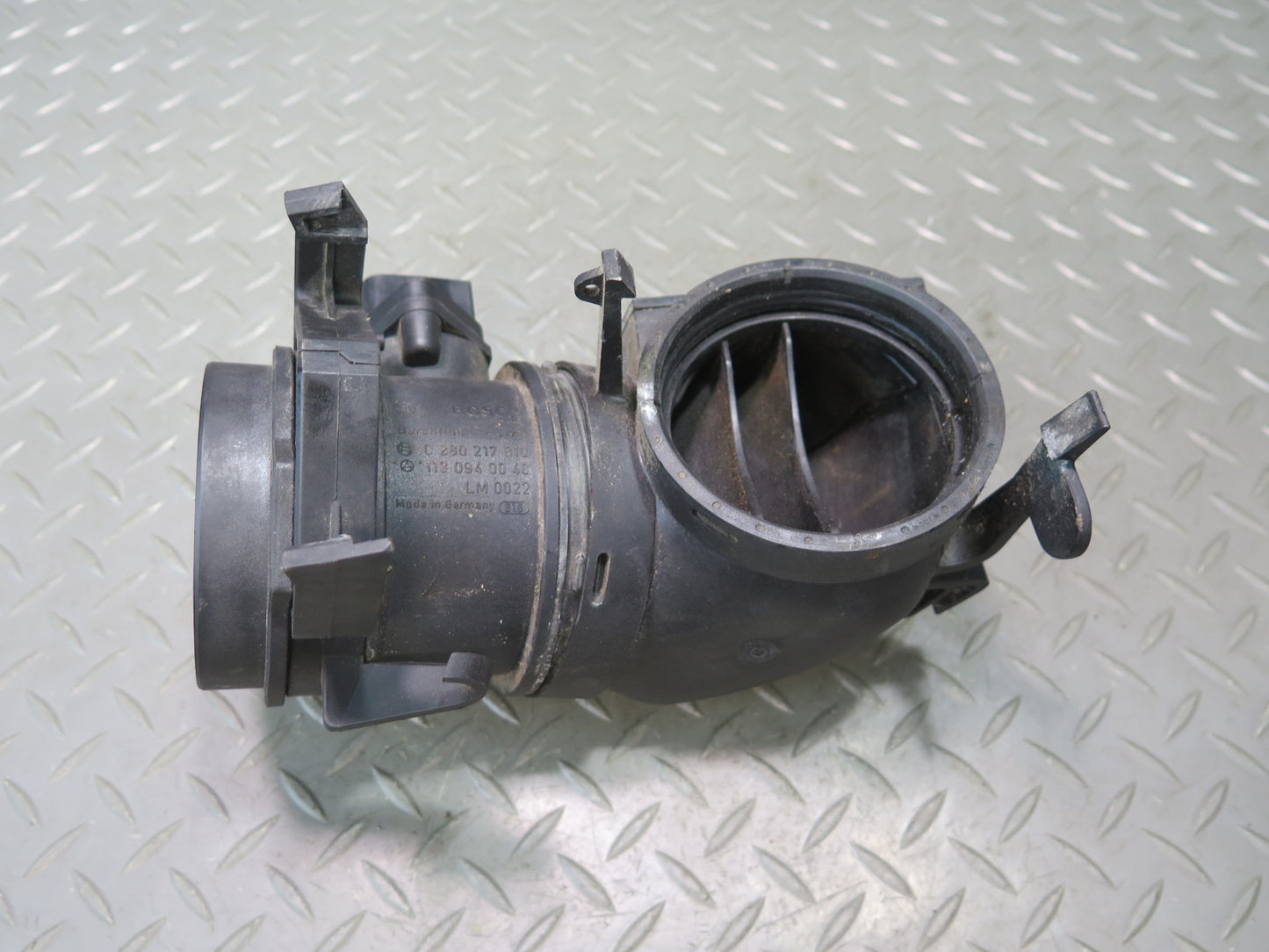 03-06 Mercedes R230 SL500 Mass Air Flow Meter MAF Sensor 1130940048 OEM