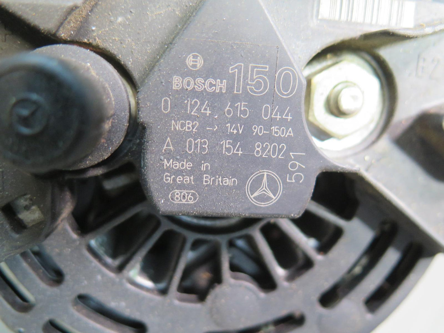 03-06 Mercedes R230 SL500 M113 Engine Motor Generator Alternator 130K OEM