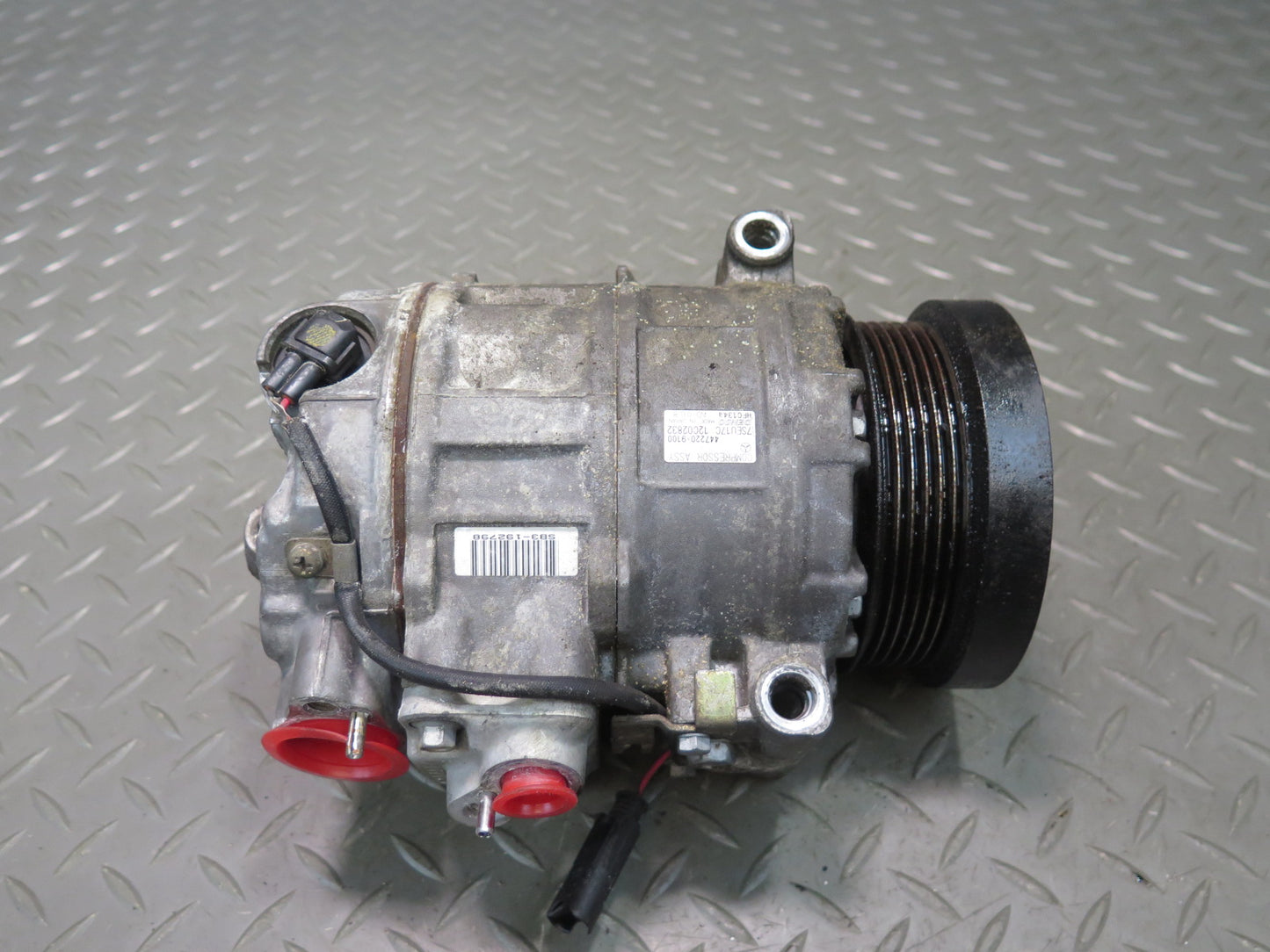 03-06 Mercedes R230 SL500 AC Air Condition Compressor 130K Miles OEM