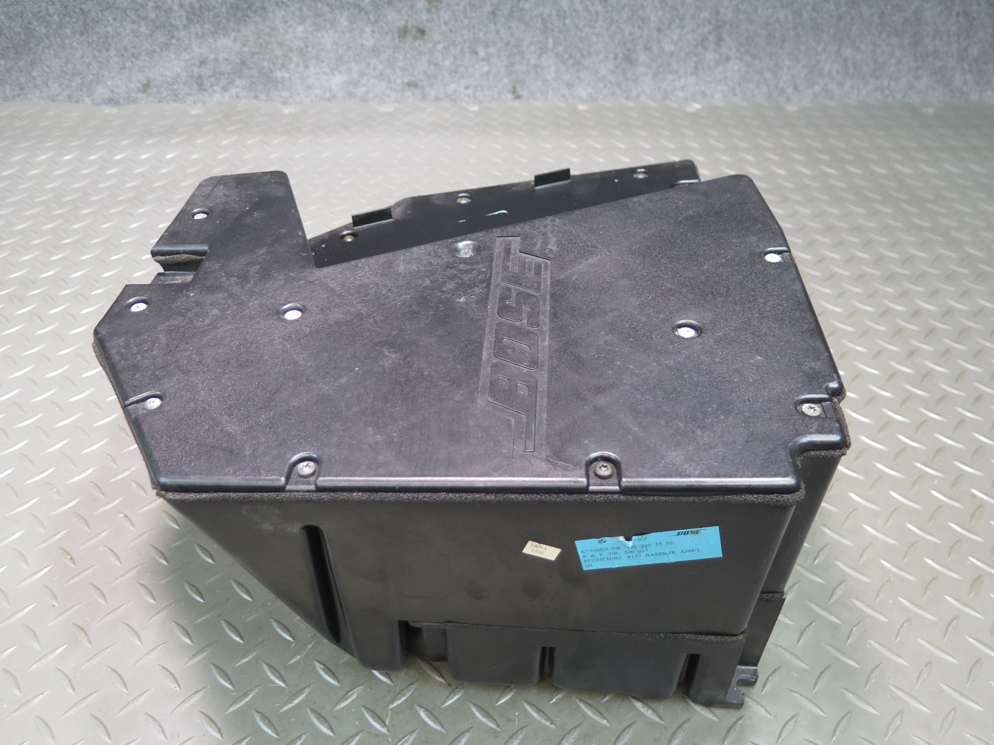 98-02 Mercedes R129 Sl-class Rear Bose Subwoofer Speaker Box 1298205502 OEM