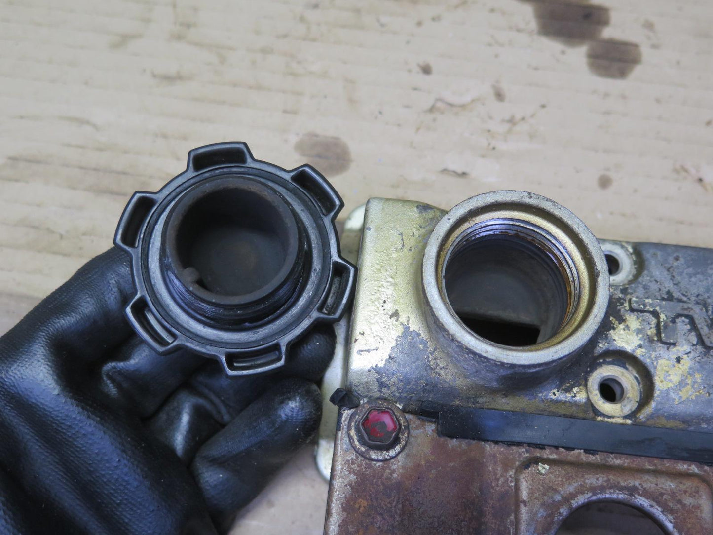 88-89 Toyota MR2 AW15 4AGELC NA Engine Valve Cover OEM