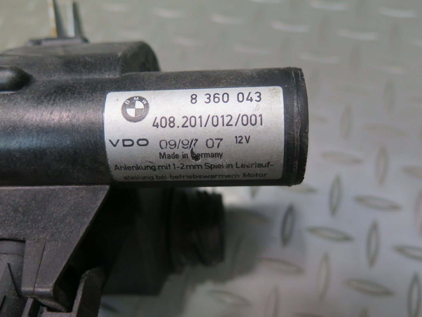95-99 BMW E36 328ic 3-SERIES Cruise Control Actuator Motor 8360043 OEM