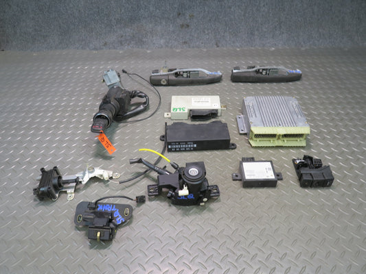 1998 Mercedes R129 SL500 M119 Engine ECU ECM Ignition Immo Lock Door Handle Set