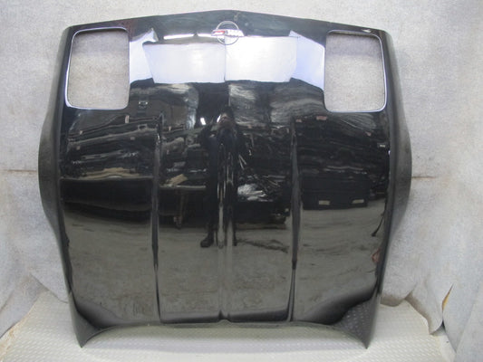 85-96 Chevrolet Corvette C4 Front Hood Bonnet Shell Panel Black OEM