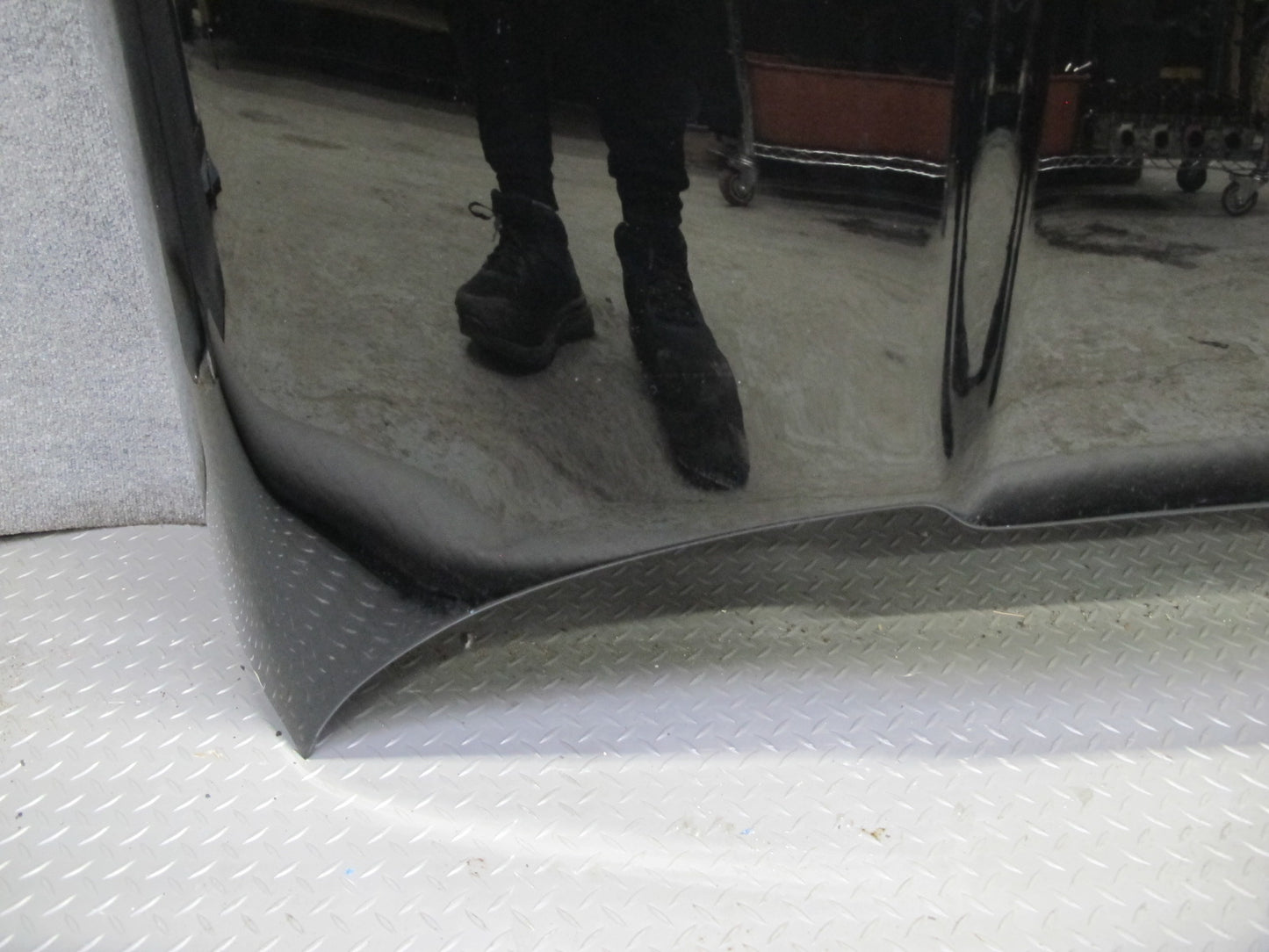 85-96 Chevrolet Corvette C4 Front Hood Bonnet Shell Panel Black OEM