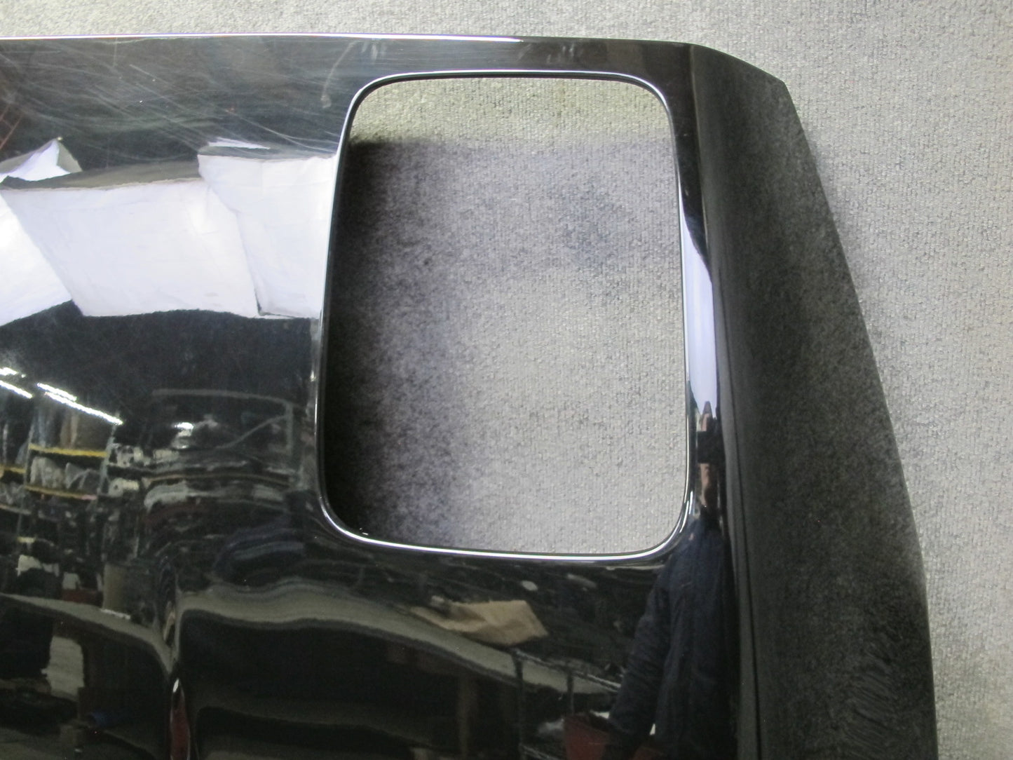 85-96 Chevrolet Corvette C4 Front Hood Bonnet Shell Panel Black OEM