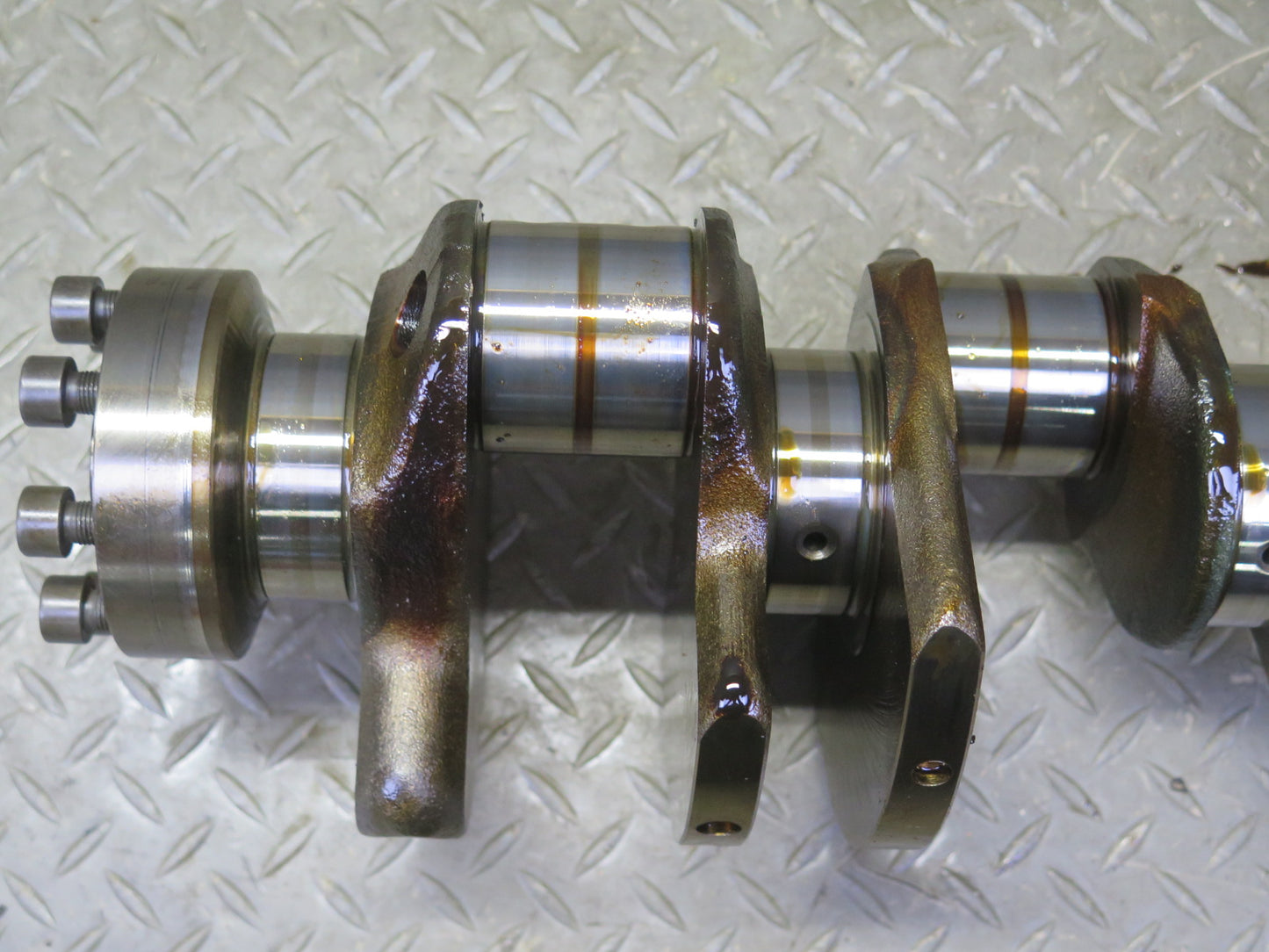 03-06 Mercedes R230 SL500 M113.963 Engine Crankshaft 130K Miles OEM