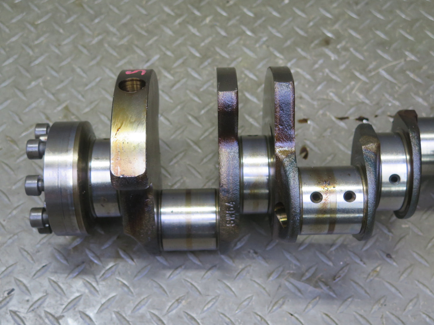 03-06 Mercedes R230 SL500 M113.963 Engine Crankshaft 130K Miles OEM