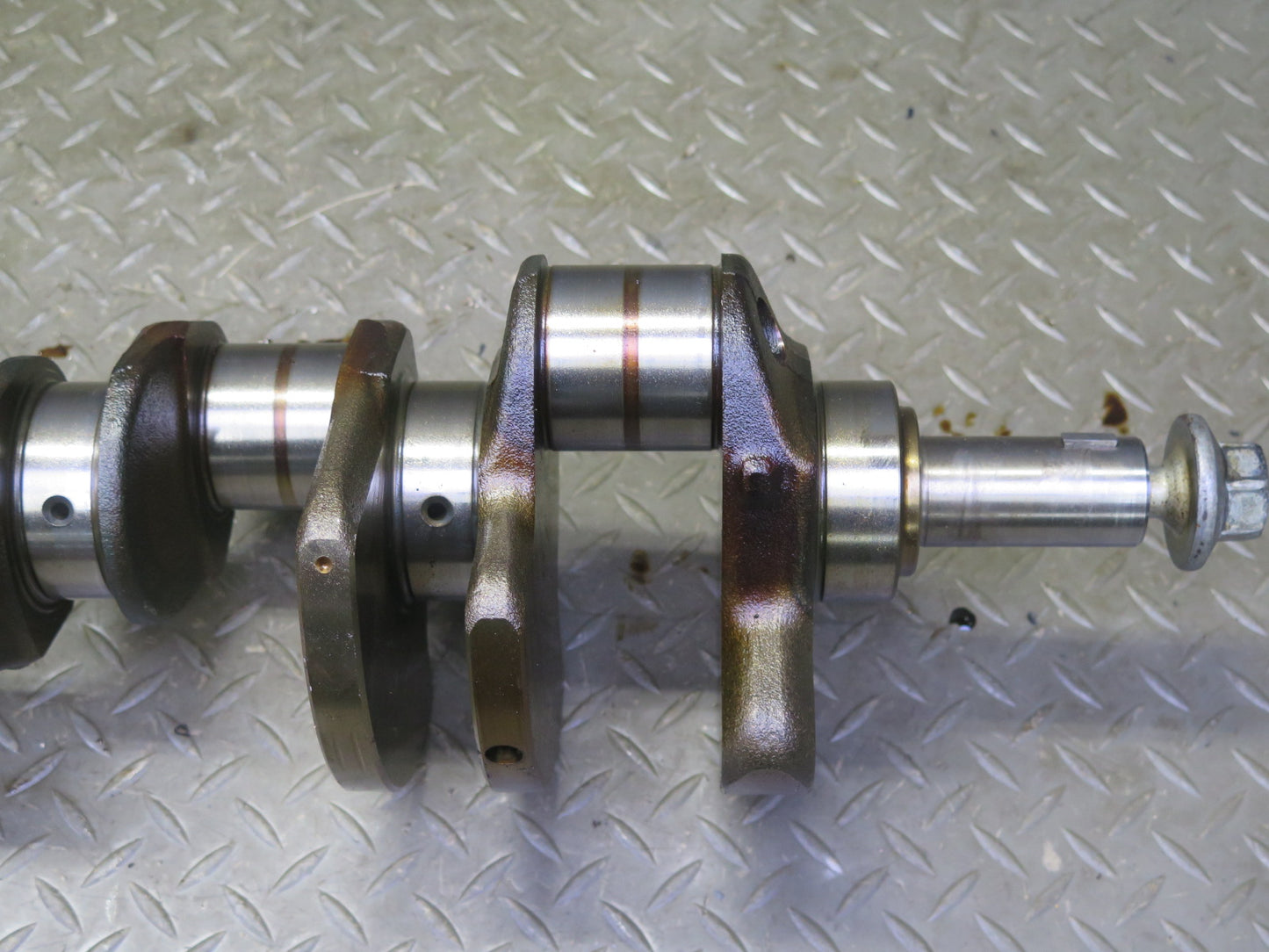 03-06 Mercedes R230 SL500 M113.963 Engine Crankshaft 130K Miles OEM