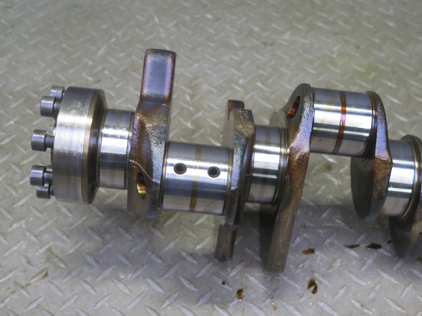 03-06 Mercedes R230 SL500 M113.963 Engine Crankshaft 130K Miles OEM