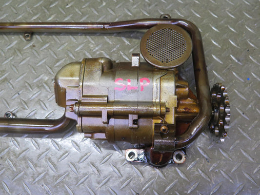 03-06 Mercedes R230 SL500 M113.963 Engine Motor Oil Pump w Pickup Hose 130K OEM