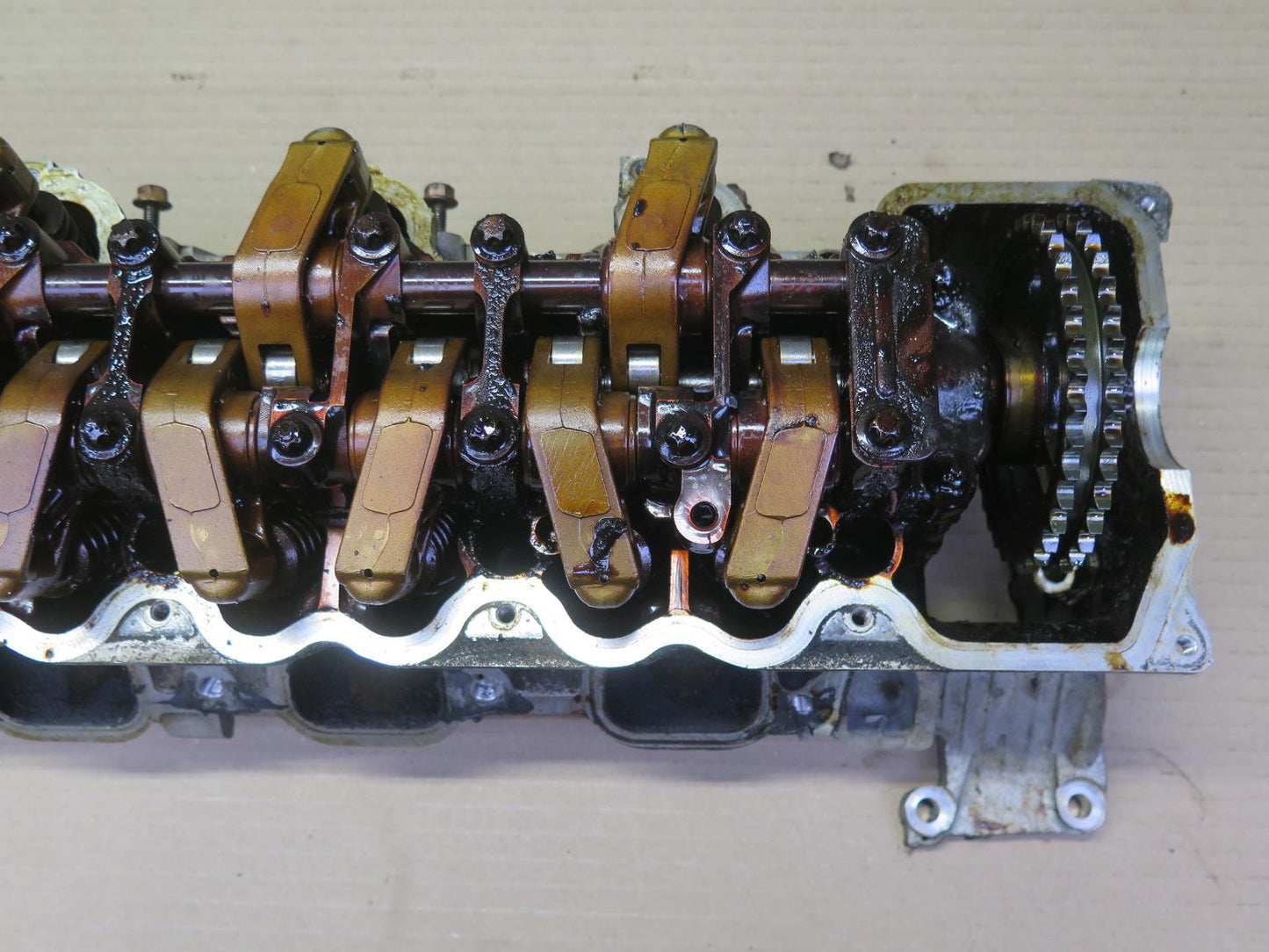 03-06 Mercedes R230 SL500 M113.963 Engine Left Cylinder Head 130K Miles OEM