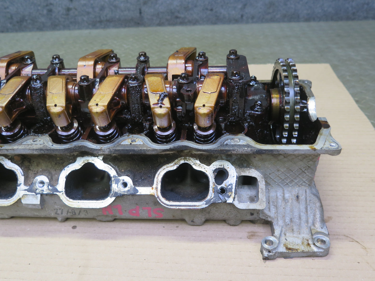 03-06 Mercedes R230 SL500 M113.963 Engine Left Cylinder Head 130K Miles OEM
