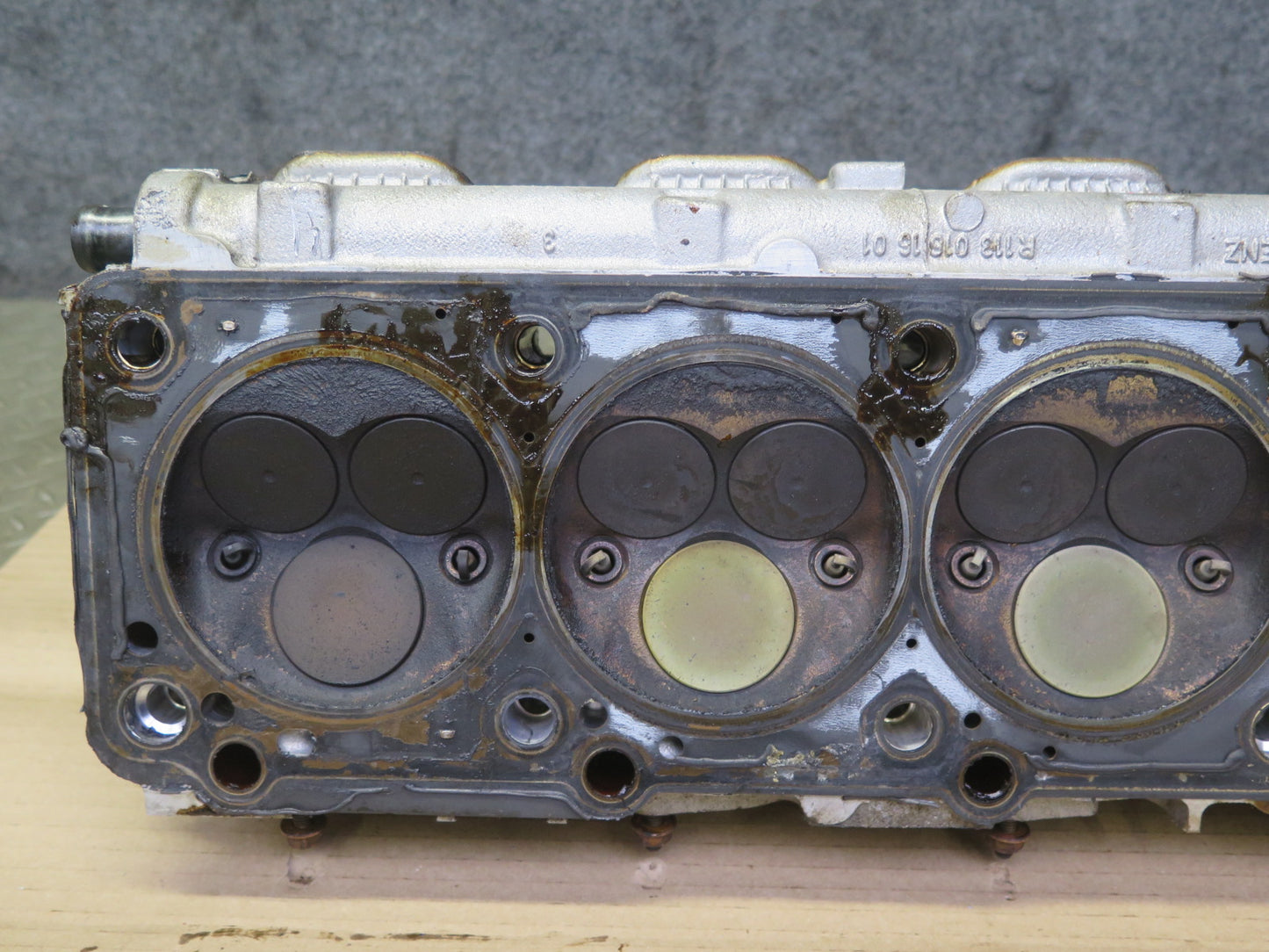 03-06 Mercedes R230 SL500 M113.963 Engine Left Cylinder Head 130K Miles OEM