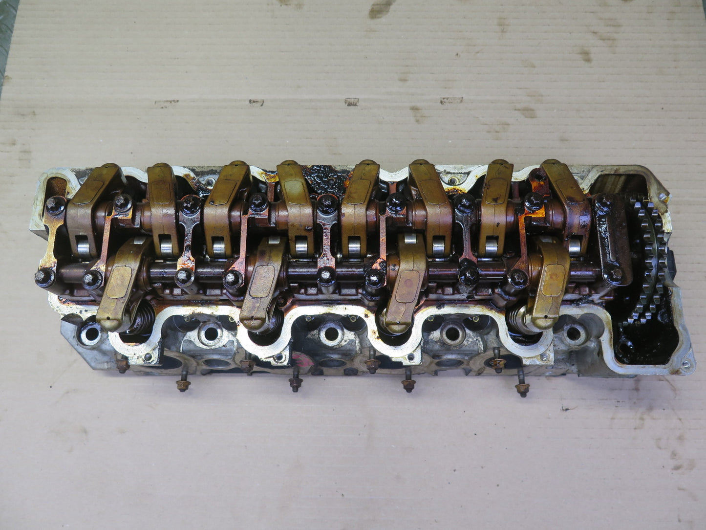 03-06 Mercedes R230 SL500 M113.963 Engine Right Cylinder Head 130K Miles OEM