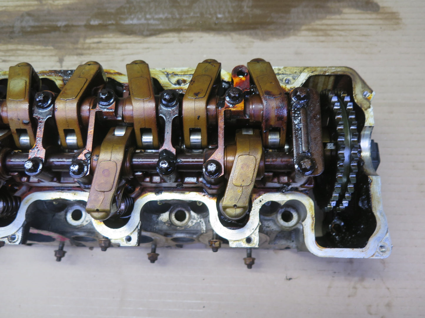 03-06 Mercedes R230 SL500 M113.963 Engine Right Cylinder Head 130K Miles OEM