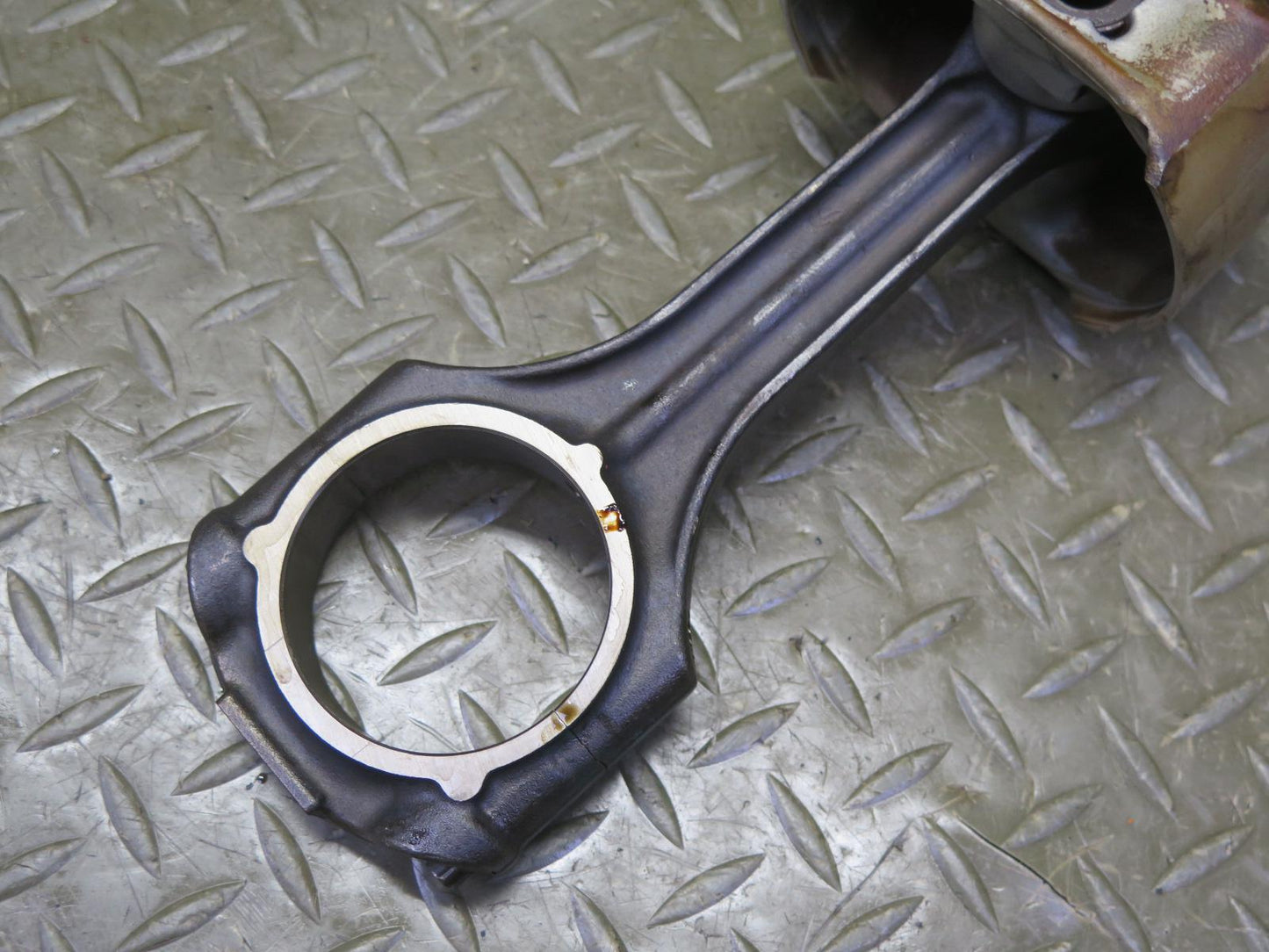 03-06 Mercedes R230 SL500 M113.963 Engine Piston w Connecting Rod 130K OEM