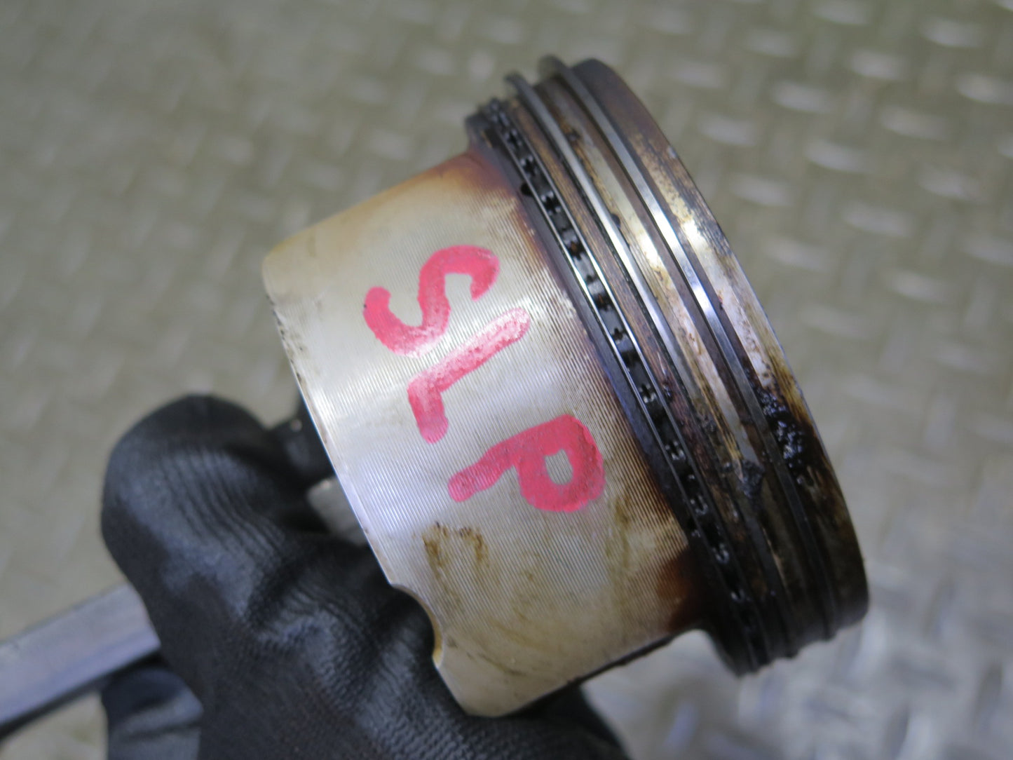 03-06 Mercedes R230 SL500 M113.963 Engine Piston w Connecting Rod 130K OEM