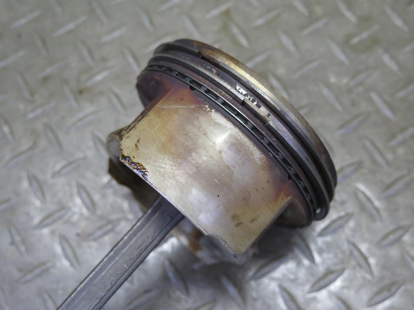 03-06 Mercedes R230 SL500 M113.963 Engine Piston w Connecting Rod 130K OEM