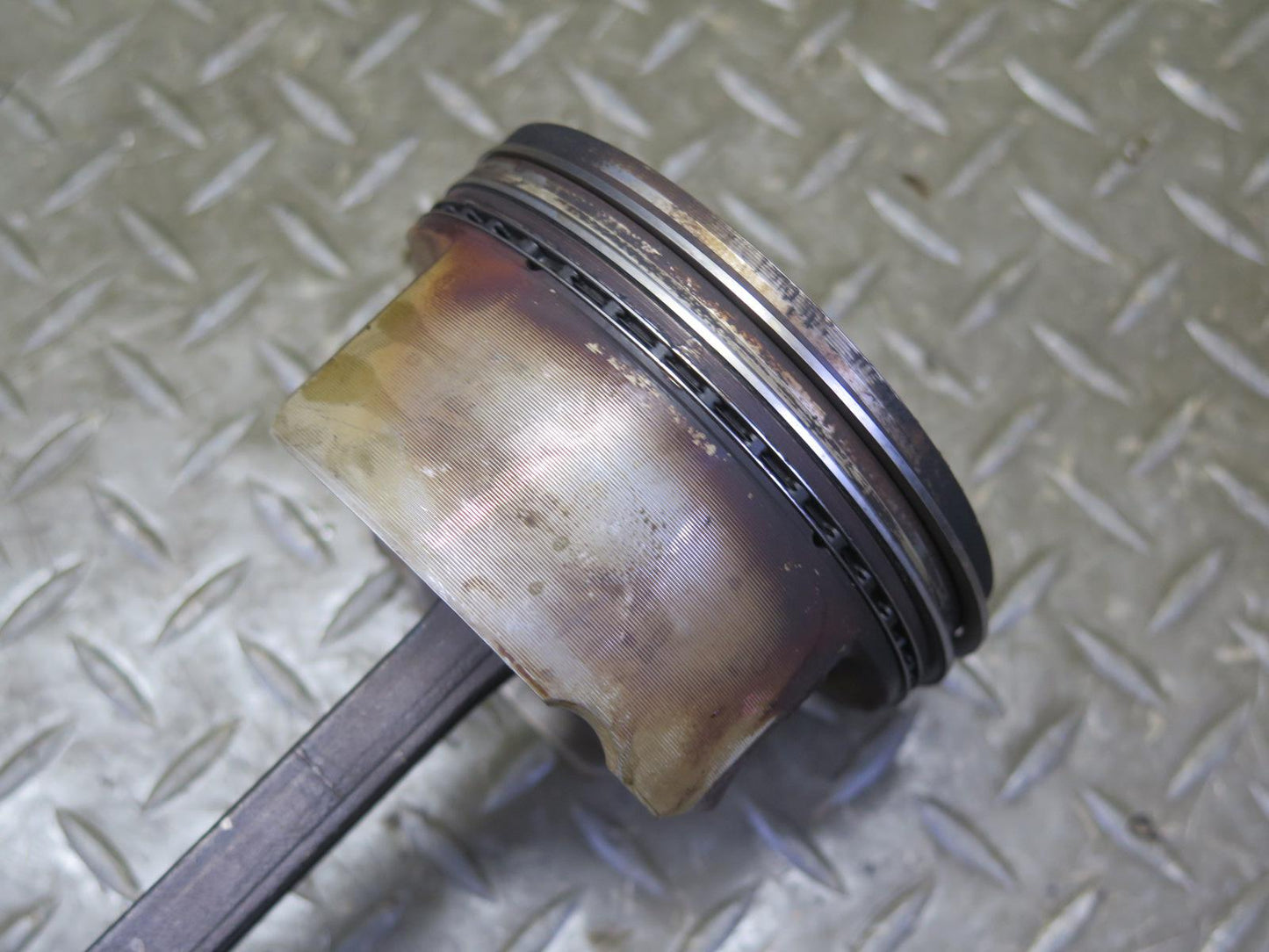 03-06 Mercedes R230 SL500 M113.963 Engine Piston w Connecting Rod 130K OEM