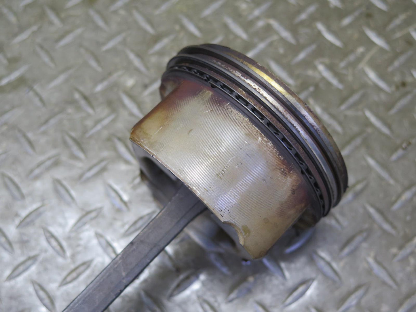 03-06 Mercedes R230 SL500 M113.963 Engine Piston w Connecting Rod 130K OEM