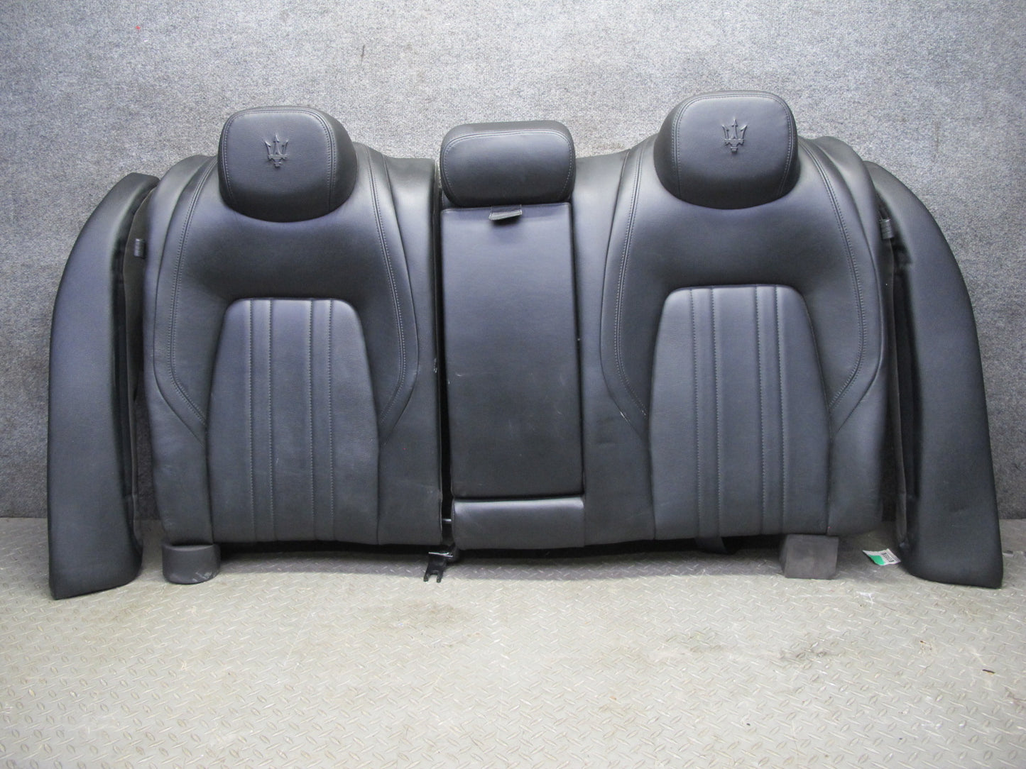 2014-2017 Maserati Ghibli M157 SQ4 Front & Rear Seat Set Leather Black
