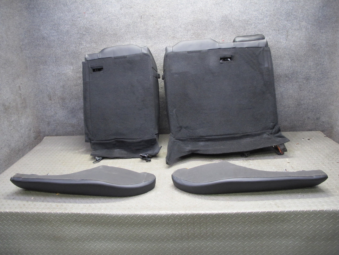 2014-2017 Maserati Ghibli M157 SQ4 Front & Rear Seat Set Leather Black