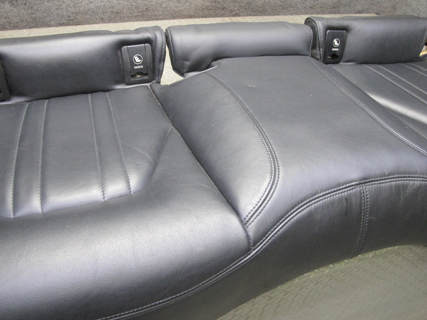 2014-2017 Maserati Ghibli M157 SQ4 Front & Rear Seat Set Leather Black