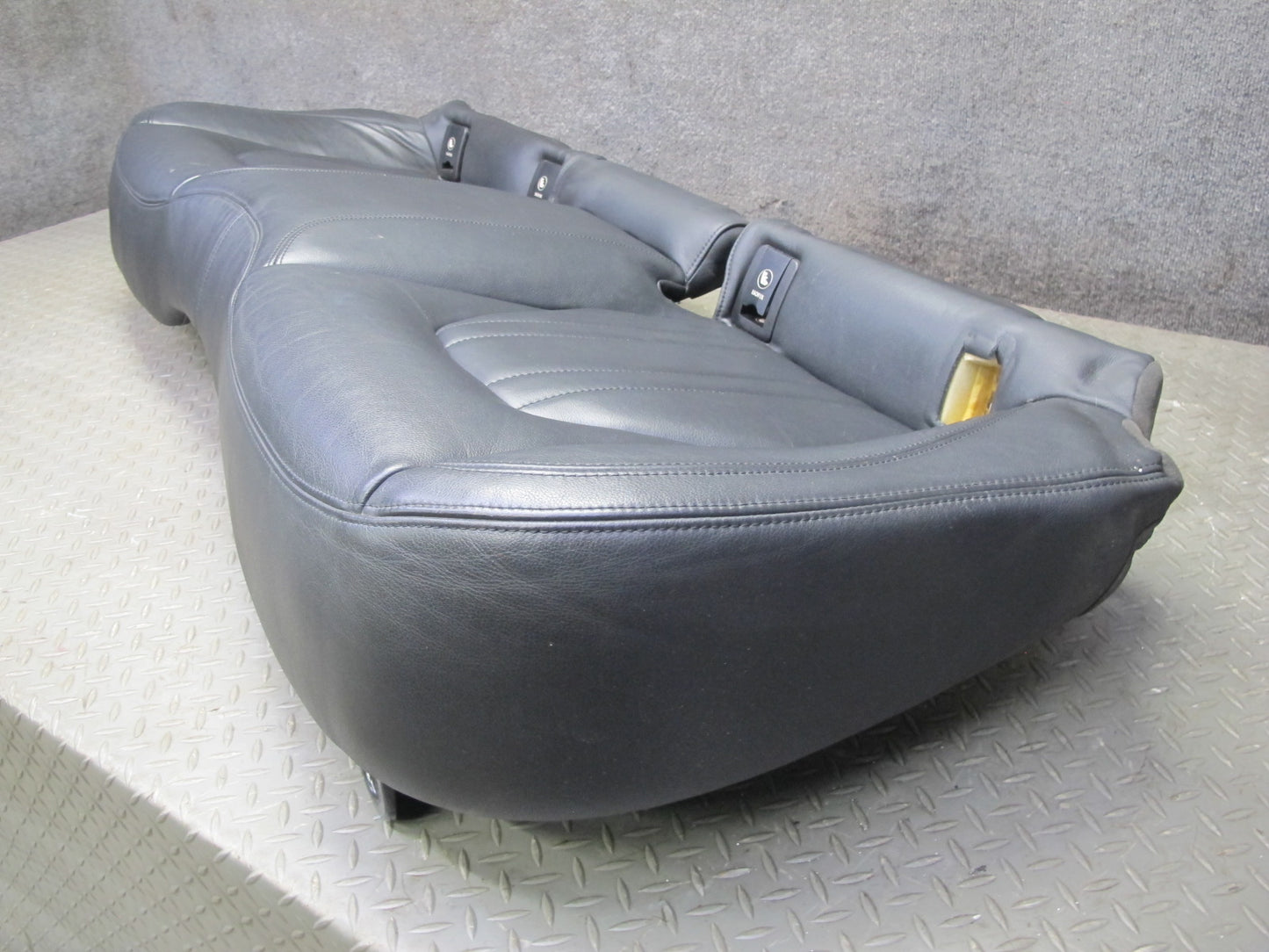2014-2017 Maserati Ghibli M157 SQ4 Front & Rear Seat Set Leather Black