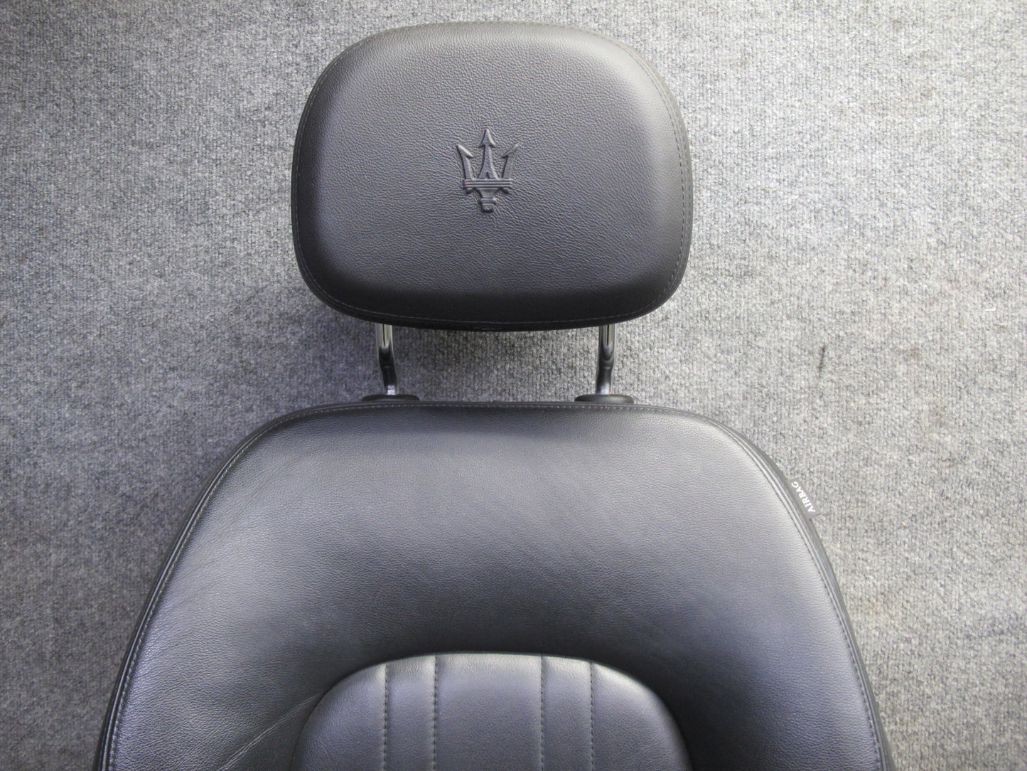 2014-2017 Maserati Ghibli M157 SQ4 Front & Rear Seat Set Leather Black