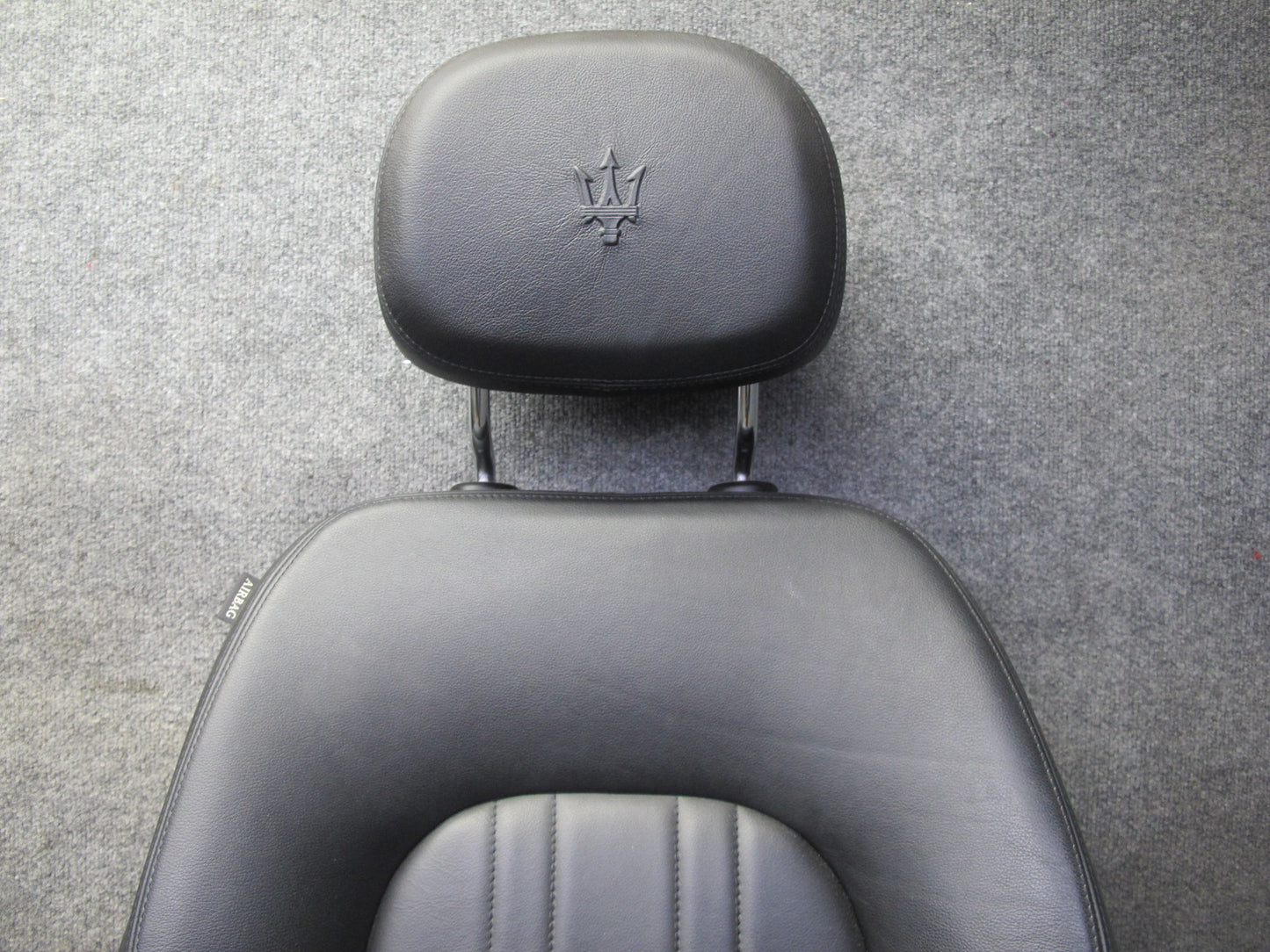 2014-2017 Maserati Ghibli M157 SQ4 Front & Rear Seat Set Leather Black
