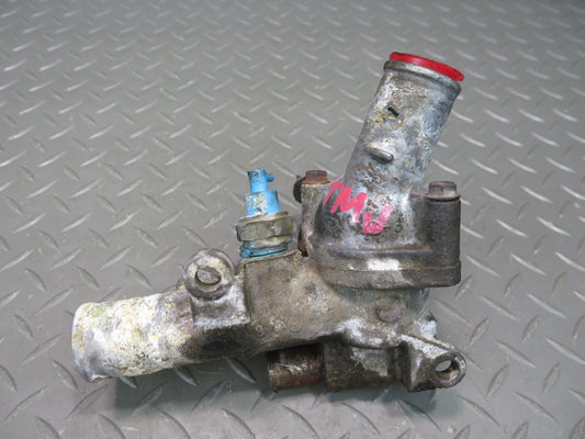 88-89 Toyota MR2 AW15 NA Engine Thermostat Housing w Sensors OEM