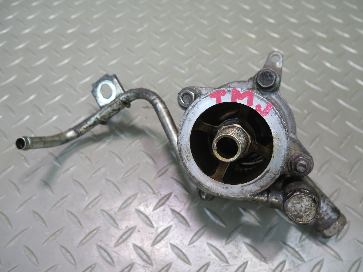 88-89 Toyota MR2 AW15 4AGELC Engine Oil Cooler Heat Exchanger OEM