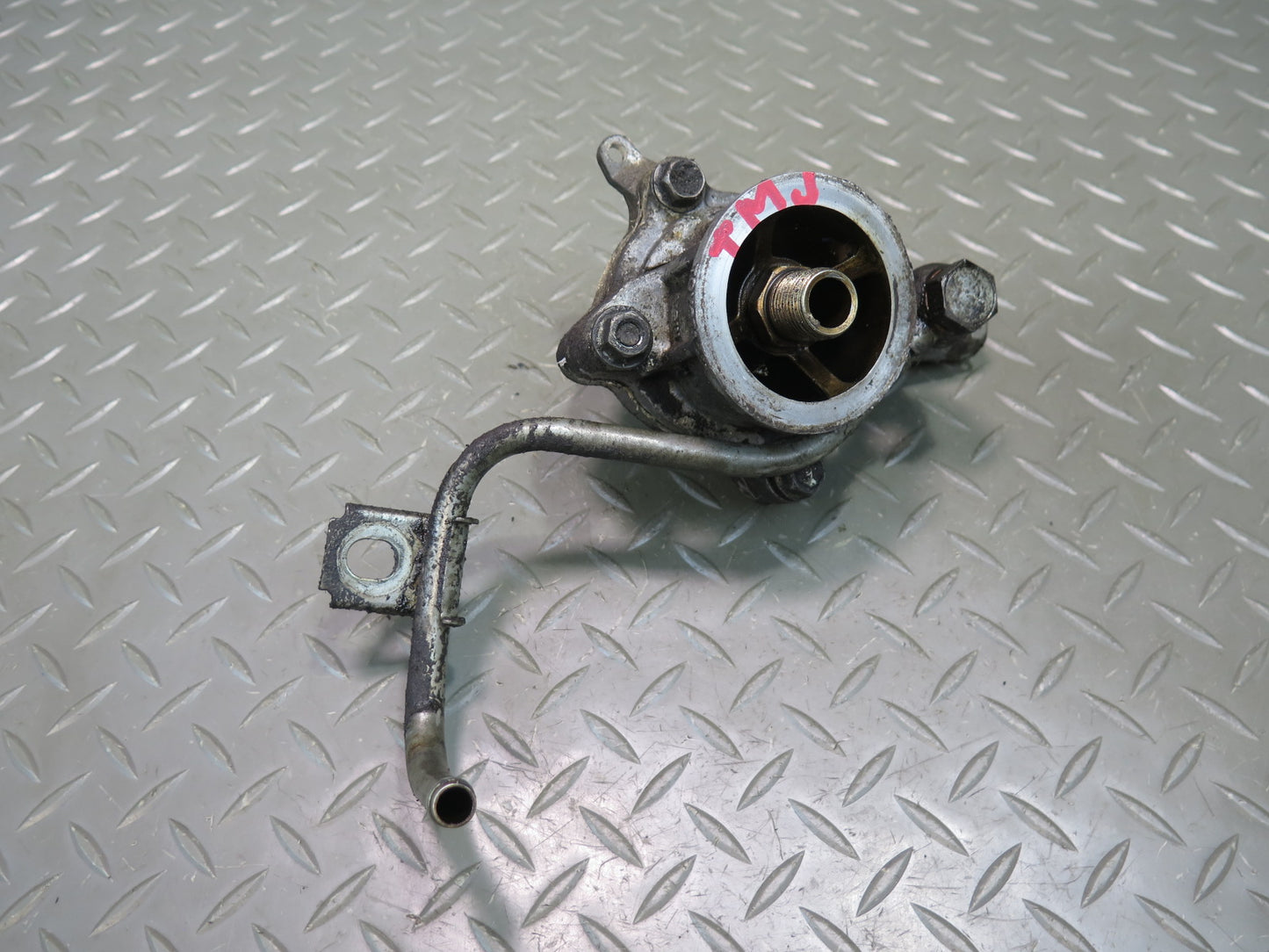 88-89 Toyota MR2 AW15 4AGELC Engine Oil Cooler Heat Exchanger OEM