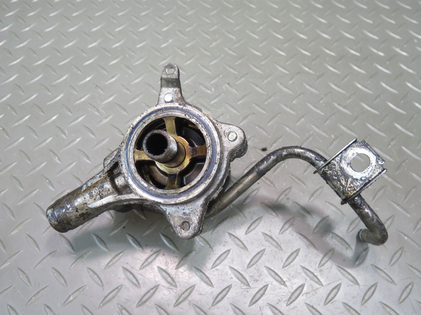 88-89 Toyota MR2 AW15 4AGELC Engine Oil Cooler Heat Exchanger OEM