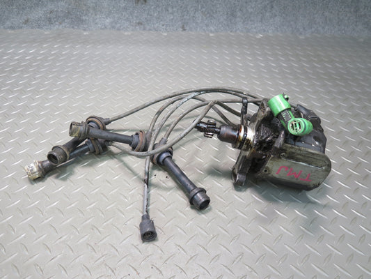 88-89 Toyota MR2 AW15 4AGELC Ignition Distributor w Spark Plug Coil Assembly OEM