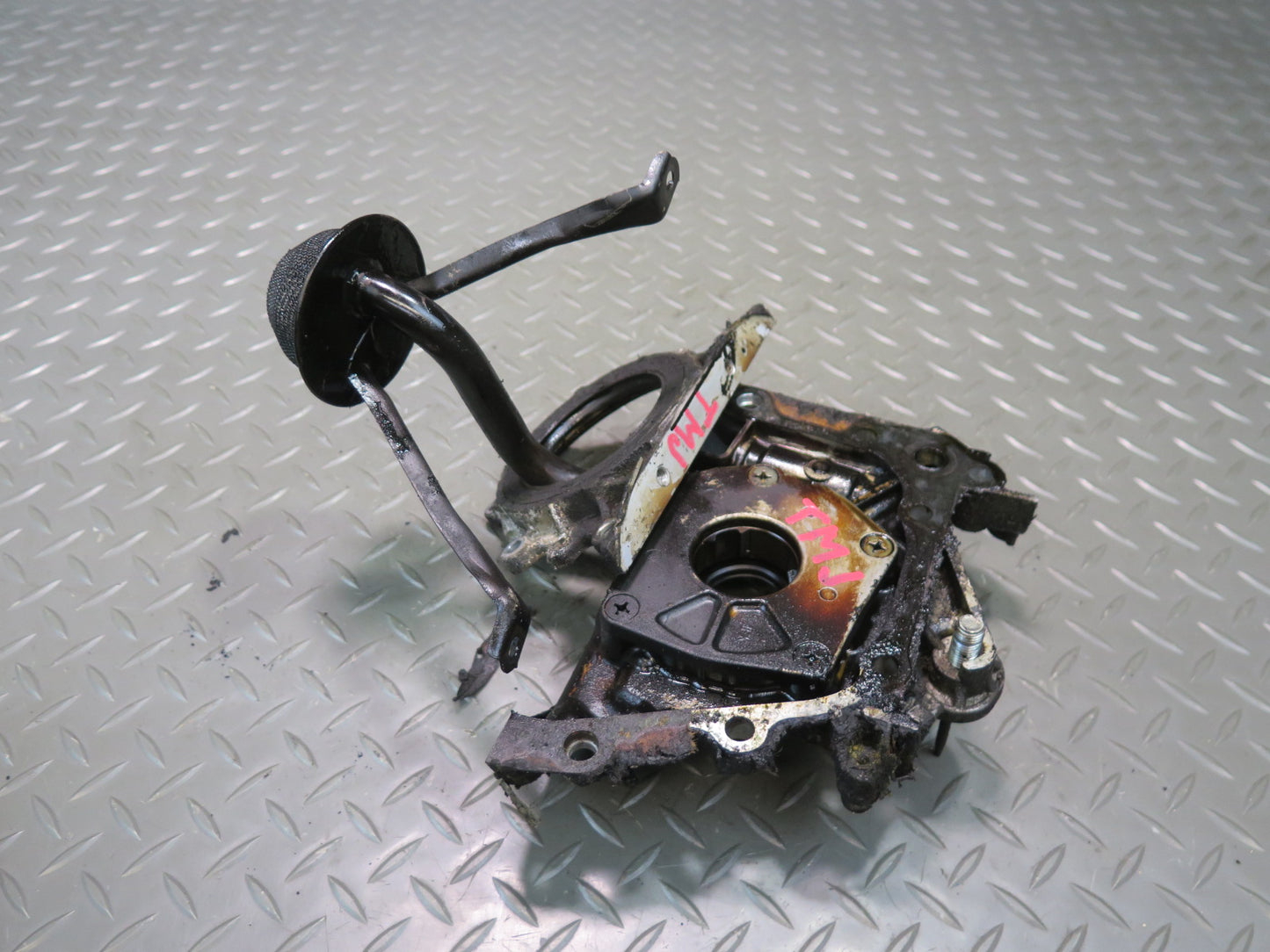 85-89 Toyota MR2 AW15 4AGELC NA Engine Oil Pump w Oil Pickup & Seal Retainer OEM
