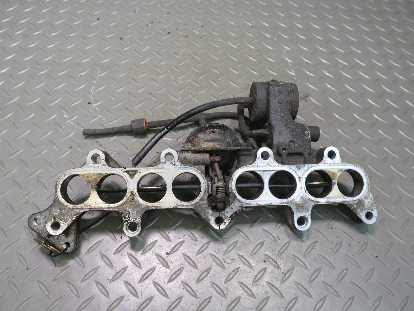 88-89 Toyota MR2 AW15 4AGE Tvis Intake Manifold w Throttle Body & Intake Spacer