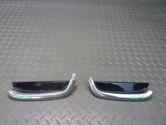 14-17 Maserati Ghibli M157 Rear Right & Left Door Molding Trim Panel Cover Set
